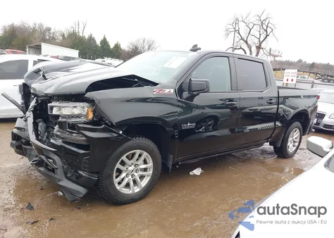 2021 Chevrolet Silverado 1500 4Wd Short Bed Rst из США, поврежденный, VIN 1GCUYEED4MZ404357